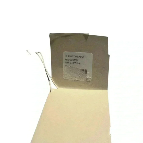 Mother Denim The Spinner Cargo Nerdy Light Wash Jeans Button Fly Size 29 NWT - Picture 6 of 8